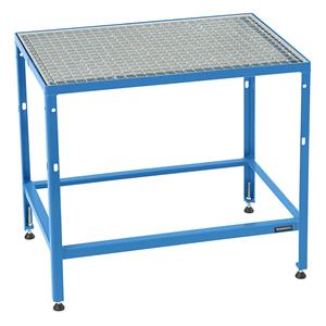 Eurokraft pro Platform voor modulair platformsysteem, platformlengte 910 mm, voor 4 treden met rooster