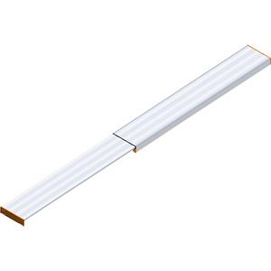 Uitschuifbare aluminium loopplank, draagvermogen 150 kg, lengte 1,9 m - 3,5 m, vanaf 2 stuks