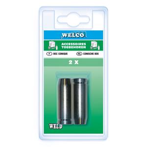 Welco Conische Bekken Voor Halfautomaat 18mm 2 Stuks