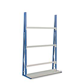 ManOrga Profiel-magazijnrek, eenzijdig, basissectie, H 3000 x L 1800 x D 340 mm