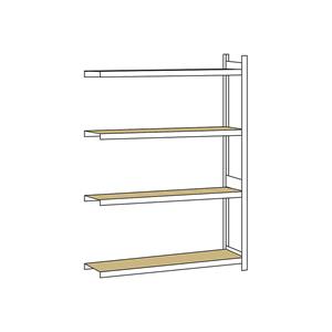 SCHULTE Breedvakstelling, met spaanplaat, hoogte 2500 mm, spanwijdte 1500 mm, aanbouwstelling, diepte 400 mm
