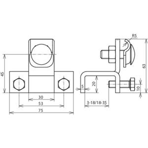 AK 6.10 KB S KBF18 35 STTZN Aansluitklem 1 stuk(s)