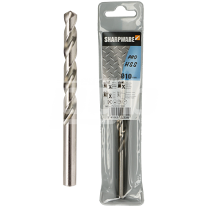 Plusjop HSS metaalboor geslepen D338 Ø10,50x133 5 stuks