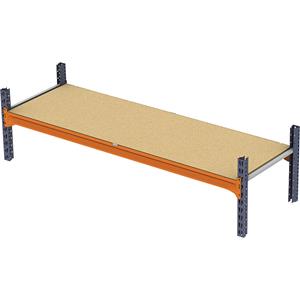 Breedvakstelling-etage, met spaanplaat, b x d = 1825 x 800 mm