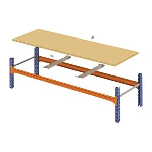 Stellingetage, vakdraagvermogen 510 kg, diepte 1100 mm
