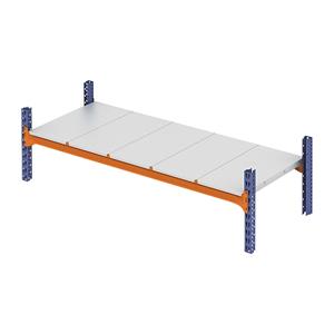 Breedvakstelling-etage, met plaatstaal, b x d = 1900 x 500 mm