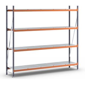 Breedvakstelling, veldlast 6000 kg, h x b x d = 2500 x 2798 x 600 mm, basisstelling