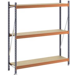 Breedvakstelling, met spaanplaat, h x b x d = 2000 x 1900 x 500 mm, basisstelling