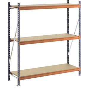 Breedvakstelling, met spaanplaat, h x b x d = 2000 x 1900 x 600 mm, basisstelling