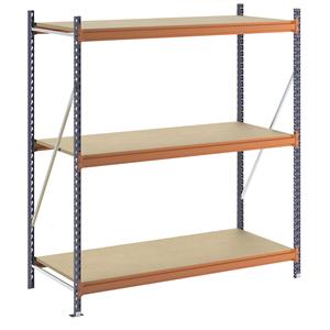 Breedvakstelling, met spaanplaat, h x b x d = 2000 x 1900 x 800 mm, basisstelling