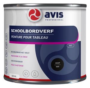Aqua Schoolbordenverf - Zwart