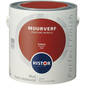 Histor Perfect Finish Muurverf Mat - Ambitie - 2,5 liter