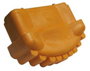 Petry Ladderdop 84x28mm oranje voor schuifladder