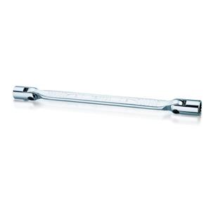 Toptul Steeksleutel  12x13 mm beidseitig mit Gelenk