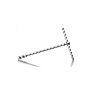Toptul Dopsleutel  13 mm, lengte: 310 mm dopsleutel met schuifgreep