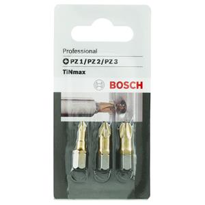 Bosch Schroefbitset Professional Tinmax Pz 1/2/3 3-delig