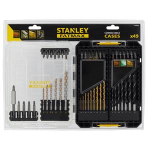 Stanley Fatmax Boor,- En Bitset Sta88563-xj 49-delige