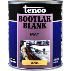 Tenco Bootlak blank mat 0,75l verf/beits - 