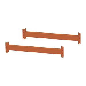 Draagbalken, voor breedvakstelling, 1 paar, l x d = 1825 x 50 mm, vakdraagvermogen 2300 kg