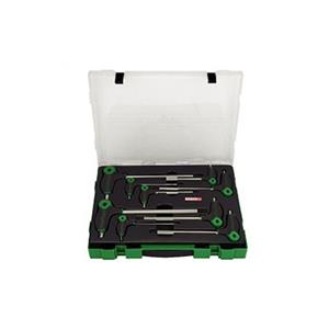Toptul Zeskant stiftsleutelset HEX  9Stk (2 2.5 3 4 5 6 7 8 10 mm) T-Griff