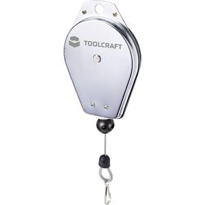 TOOLCRAFT TO-7392612 Lasklem, kabellengte tot 1,5 m Belasting (max.): 2 kg