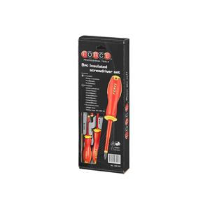 Force Schroevendraaierset Plat & Philips Geïsoleerd 9 delig