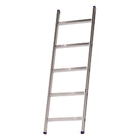 HACA Aanzetladder met sporten Lila-serie, 5 treden