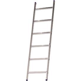 HACA Aanzetladder met sporten Lila-serie, 6 treden