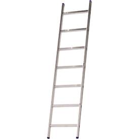 HACA Aanzetladder met sporten Lila-serie, 7 treden