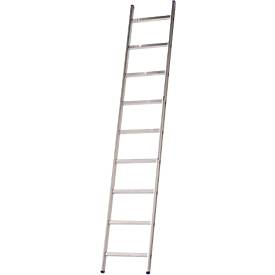 HACA Aanzetladder met sporten Lila-serie, 9 treden