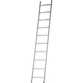 HACA Aanzetladder met sporten Lila-serie, 10 treden