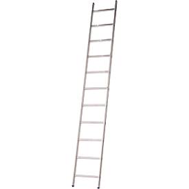 HACA Aanzetladder met sporten Lila-serie, 11 treden