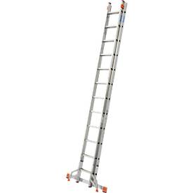 KRAUSE FABILO schuifladder, 2 x 12 sporten
