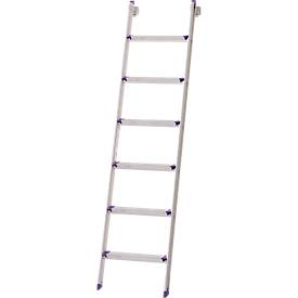 HACA Aanzetladder met treden Lila-serie, 6 treden