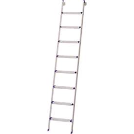 HACA Aanzetladder met treden Lila-serie, 8 treden
