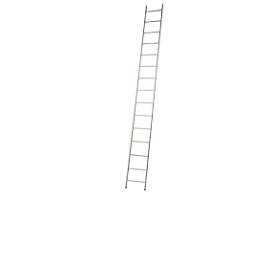 HACA Aanzetladder met sporten Lila-serie, 15 treden