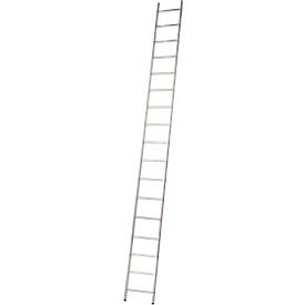 HACA Aanzetladder met sporten Lila-serie, 17 treden