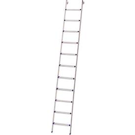 HACA Aanzetladder met treden Lila-serie, 11 treden
