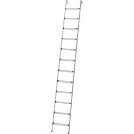 HACA Aanzetladder met treden Lila-serie, 12 treden