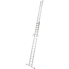KRAUSE FABILO schuifladder, 2 x 18 sporten