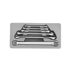 Force Dubbele ringsleutelset Torx 6 delig