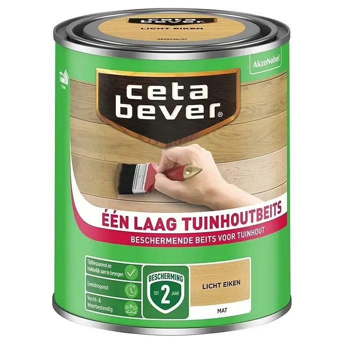 Cetabever Tuinhout Een Laag Beits Palissander 750ml