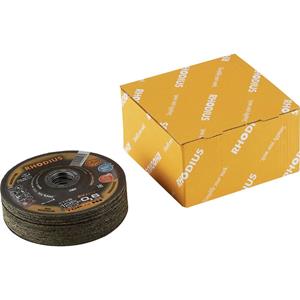 Rhodius 211295 Doorslijpschijfset 125 mm 25 stuk(s) RVS, Staal