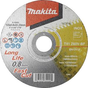 Makita E-22953 Doorslijpschijf 125 mm 1 stuk(s)