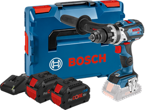 Bosch Professional GSR 18V-110 C 8,0 Ah ProCORE Accu (2x) Starterspakket
