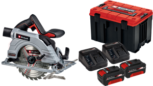 Einhell TP-CS 18/190 Li BL Solo 4,0 Ah Accu (2x) E-Case M Starterspakket