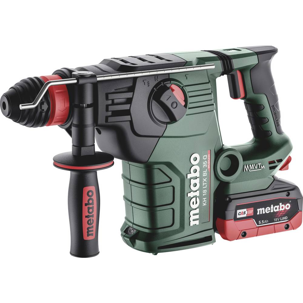 Metabo KH 18 LTX BL 35 Q SDS-Plus-Accu-combihamer 18 V 5.5 Ah LiHD