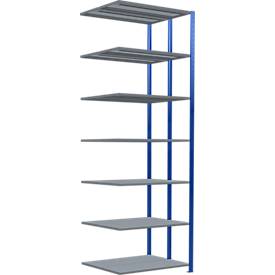 Schulte Lagertechnik  Boutloze dubbele stapelbak type 150 - 3000x1000x2x400 mm 2x7 schappen