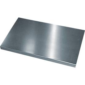 Legbord voor gereedschapskasten van B 500 x D 500 mm, gegalvaniseerd staal