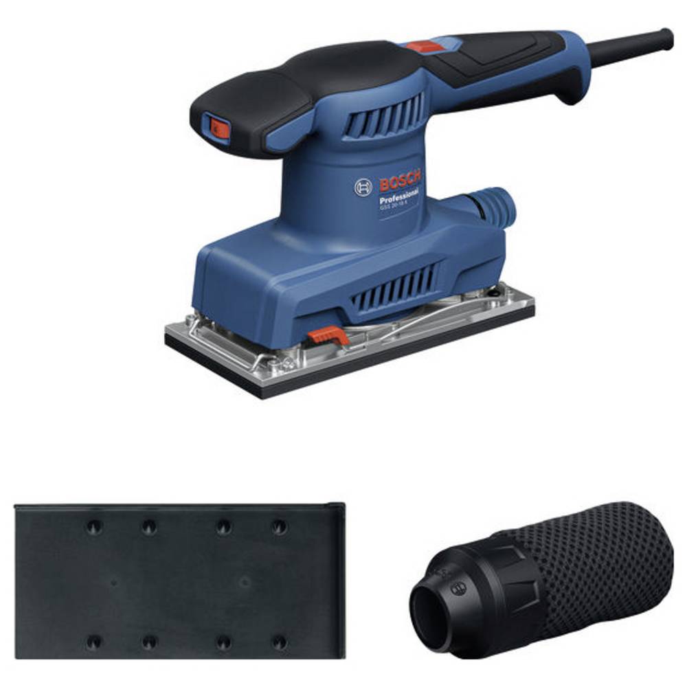 Bosch Professional GSS 20-18 A 0601070101 Vlakschuurmachine 200 W 90 x 183 mm